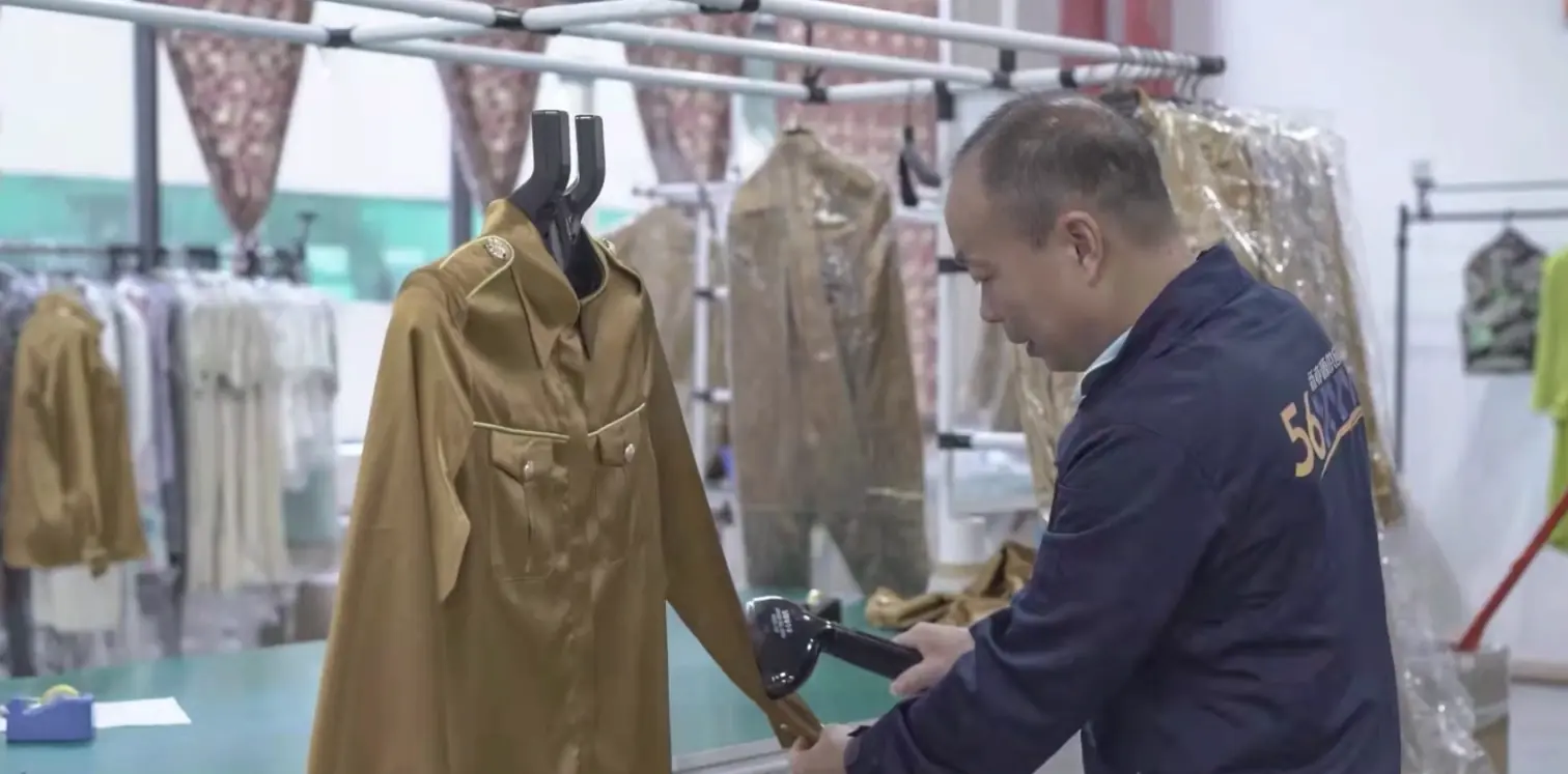 服装整烫定型工位